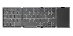 B089T  Silent Bluetooth Keyboard with Large Touchpad