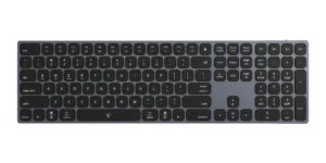 DY003 Aluminum Portable Ultra-Thin 3-Zone Wireless Keyboard