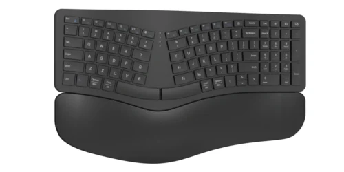 B112 Ergonomic Dual-Zone Wireless Keyboard