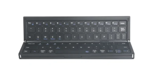 Z01T  Harmonica-Style Wireless Keyboard with Premium Leather