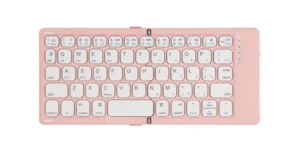 DF009  2-Fold Pocket Bluetooth Keyboard with Built-in Makeup Mirror 