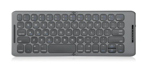 B088  2-Fold Seamless Bluetooth Keyboard, One-Click Multi-Device Switch