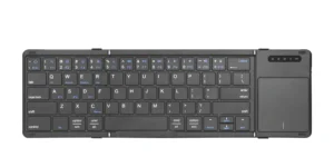B077T  Seamless Bluetooth Keyboard with Premium Leather