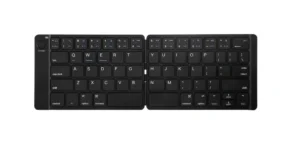 B047  Ultra Slim Dual Fold Silent Bluetooth Keyboard with Scissor-Switch