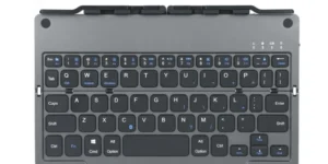 B048PLUS  Retractable Stand Dual Panel Foldable Bluetooth Keyboard