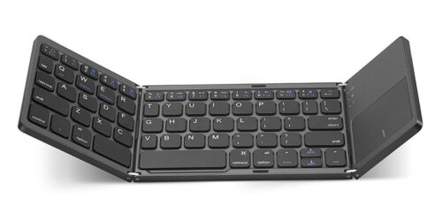 B033PLUS foldable keyboard with touchpad
