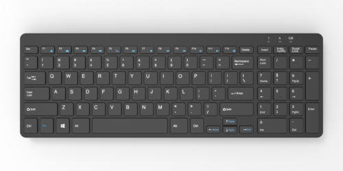 B072 Dual-Zone Wireless Keyboard