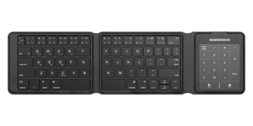 DF012TS foldable keyboard with large touchpad