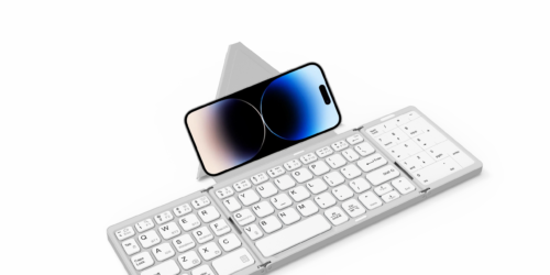 B089T PLUS keyboard with touchpad & leather stand